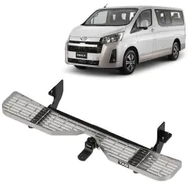TAG SUIT HIACE GALV STEP HEAVY DUTY TOWBAR 3 PIECE PWDR COAT