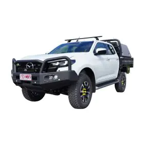 BOCAR STOCKADE BULL BAR BLACK STEEL