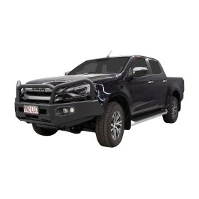 BOCAR STOCKADE BULL BAR BLACK STEEL