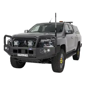 BOCAR STOCKADE BULL BAR BLACK STEEL