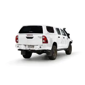 FLEXI ESSENTIAL CANOPY DUAL CAB A DECK GLACIER WHITE 040