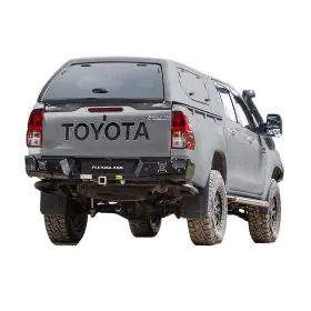 FLEXI ESSENTIAL CANOPY DUAL CAB HILUX J DECK STUN SILVER 1L0