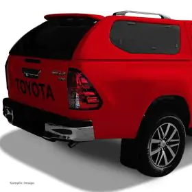 FLEXISPORT PREMIUM CANOPY HILUX 16 DC OLYMPIA RED