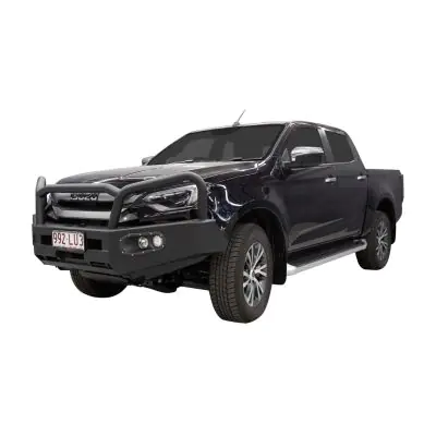 BOCAR STOCKADE BULL BAR BLACK STEEL