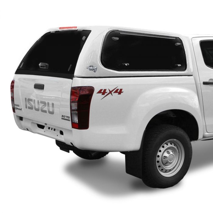 FlexiEdge Canopy to suit Isuzu D-MAX Dual Cab Aeroklas