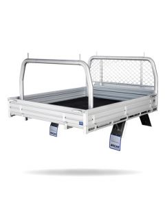 Single Cab alloy ute tray L 2485 x W 1910mm - Deluxe to suit Ford Ranger MY22