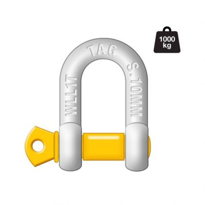 Bulk Tag D-Shackle 10 mm
